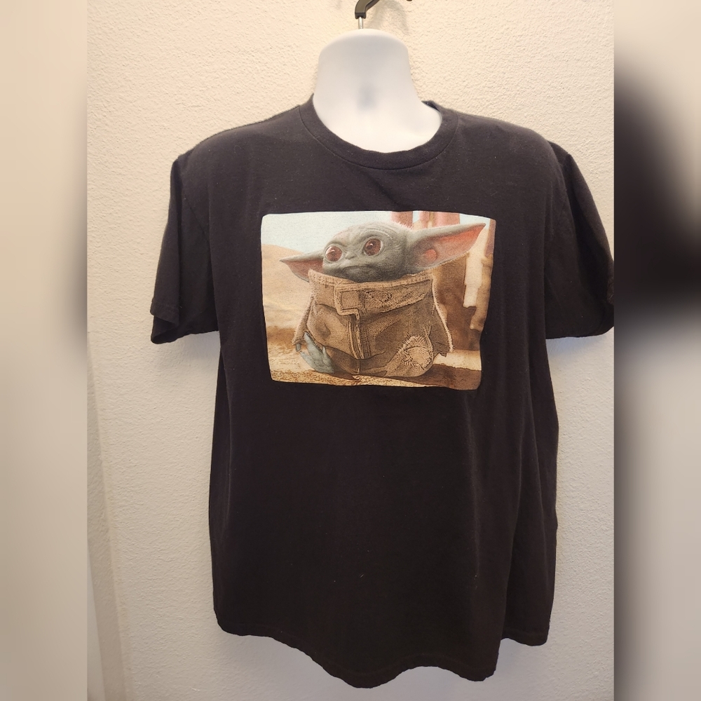 STAR WARS Grogu Baby Yoda The Child Short Sleeve Graphic Tshirt